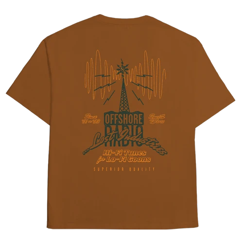 LOST CLOTHING OFF SHORE RADIO BOXY TEE (10510891) 3 LOST CLOTHING OFF SHORE RADIO BOXY TEE (10510891)