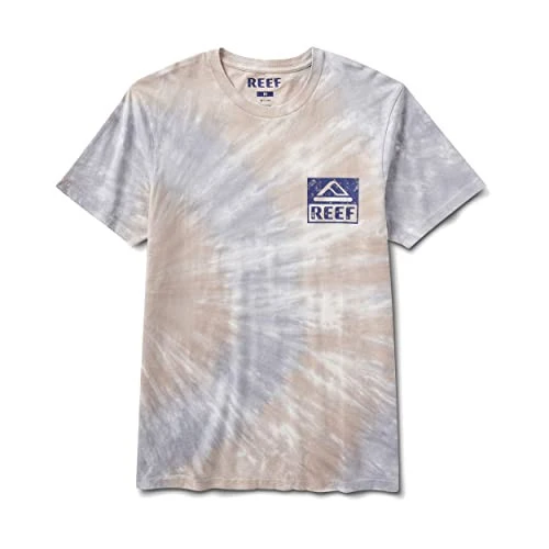 Reef Mens Tie Dye Graphic Short Sleeve Tee 4 Reef Mens Tie Dye Graphic Short Sleeve Tee - Image 2