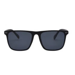 I-SEA Men's Sunglasses - Dax (BLACK/SMOKE POLARIZED)