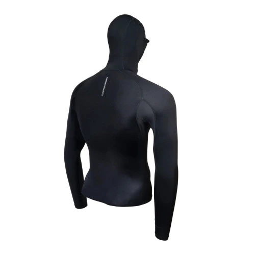 FLORENCE MARINE X LONG SLEEVE HOODED RASHGUARD(FMSS00030-BLK) 4 FLORENCE MARINE X LONG SLEEVE HOODED RASHGUARD(FMSS00030-BLK) - Image 2
