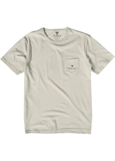 VISSLA ELEVATION ORGANIC POCKET TEE (M4231ELE) 4 VISSLA ELEVATION ORGANIC POCKET TEE (M4231ELE) - Image 2