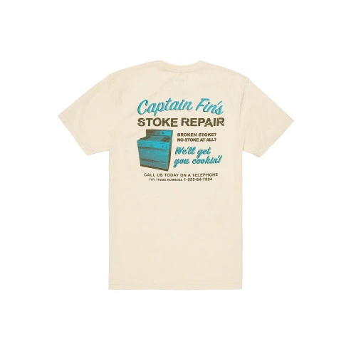 CAPTAIN FIN CO. STOKE REPAIR TEE (21A3522308) 4 CAPTAIN FIN CO. STOKE REPAIR TEE (21A3522308) - Image 2