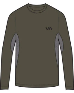 RVCA SPORT VENT LONG SLEEVE TEE(EX) 9 RVCA SPORT VENT LONG SLEEVE TEE(EX) -Billa Clothing Shop v9011rsv rvca2Cf olv frt1 44070.1694015860