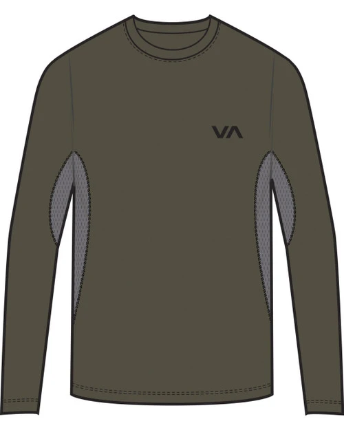 RVCA SPORT VENT LONG SLEEVE TEE(EX) 5 RVCA SPORT VENT LONG SLEEVE TEE(EX) - Image 3